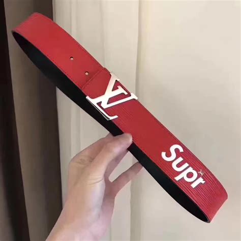 louis vuitton supreme belt cheap|Louis Vuitton supreme calfskin.